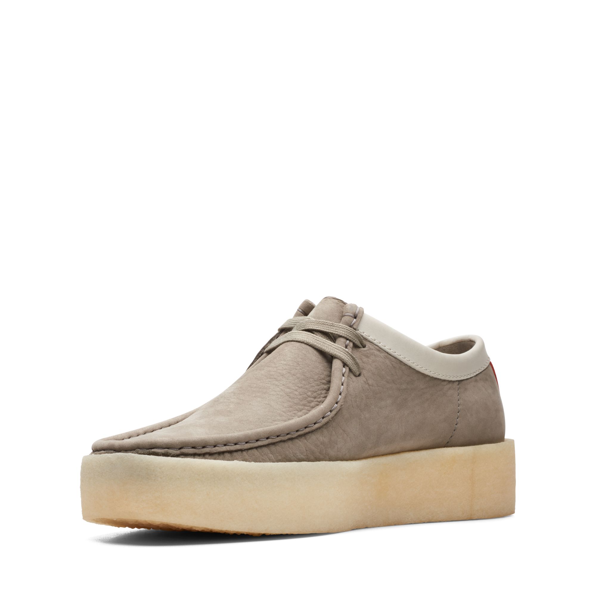 Men  Wallabee Cup Grey Nubuck