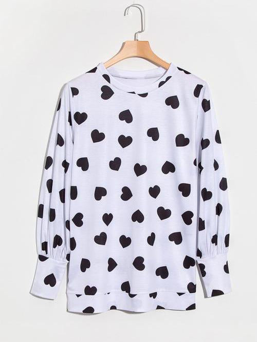 Casual Long Sleeve Cotton-Blend T-Shirts