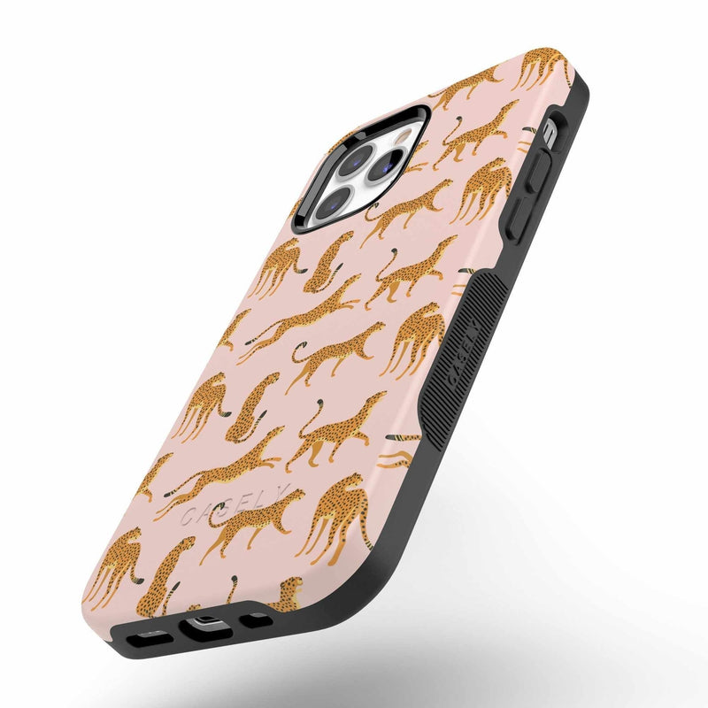On the Prowl | Pink Leopard Print Case