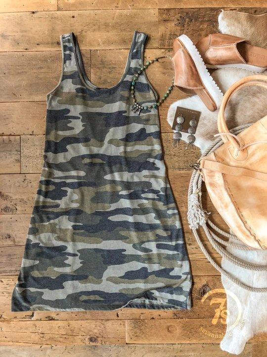 Green Cotton Vintage Dresses