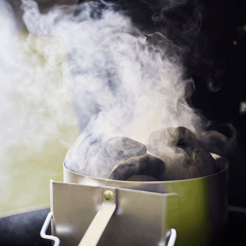 Grillbriketts aus Kokosnussschalen - Assyleson