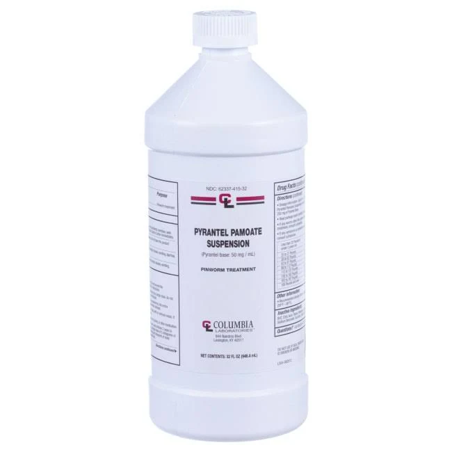 Pyrantel Pamoate Suspension, 50mg 32 oz