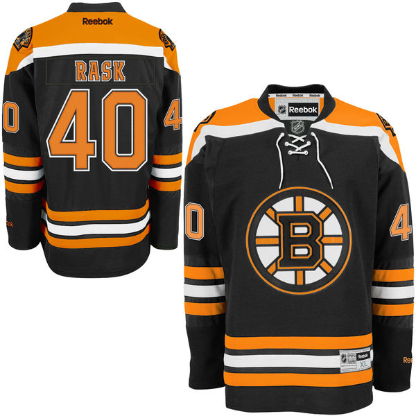 Tuukka Rask Boston Bruins Reebok Men's Home Premier Jersey - Black