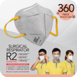 eStore EXCLUSIVE: Nano Copper Ions Surgical Respirator R2 Earband KN95 (360pcs without box)