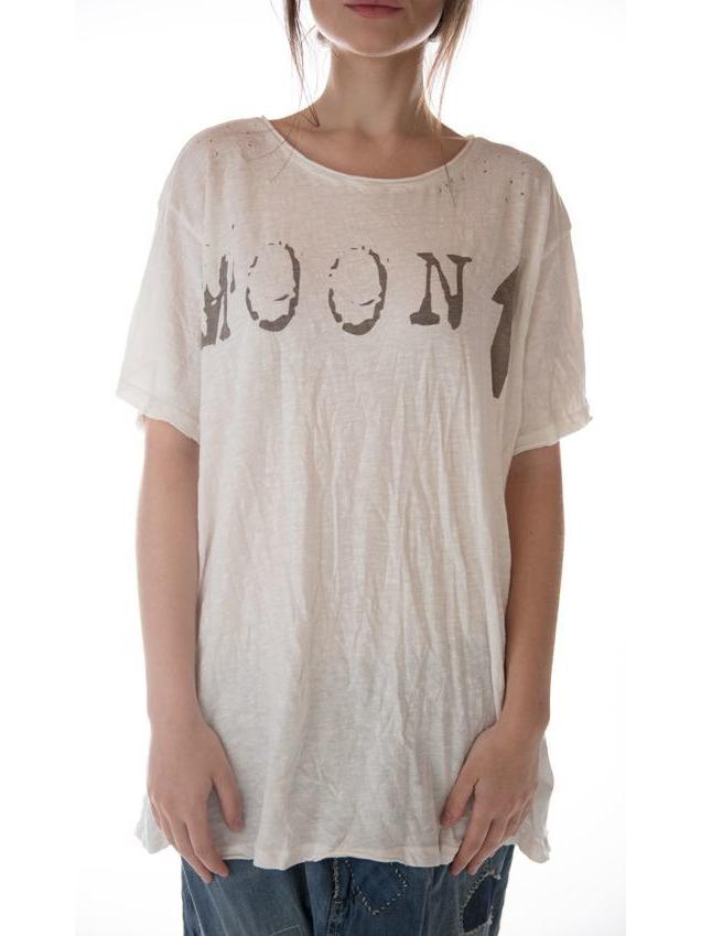 White Round Neck Cotton-Blend Short Sleeve Shirts & Tops