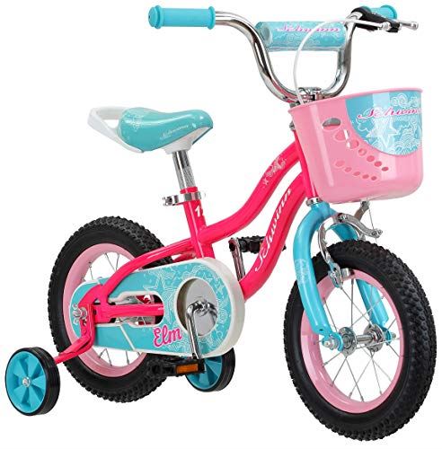 Bike for Toddlers and Kids, 12-Inch Wheels, Pink