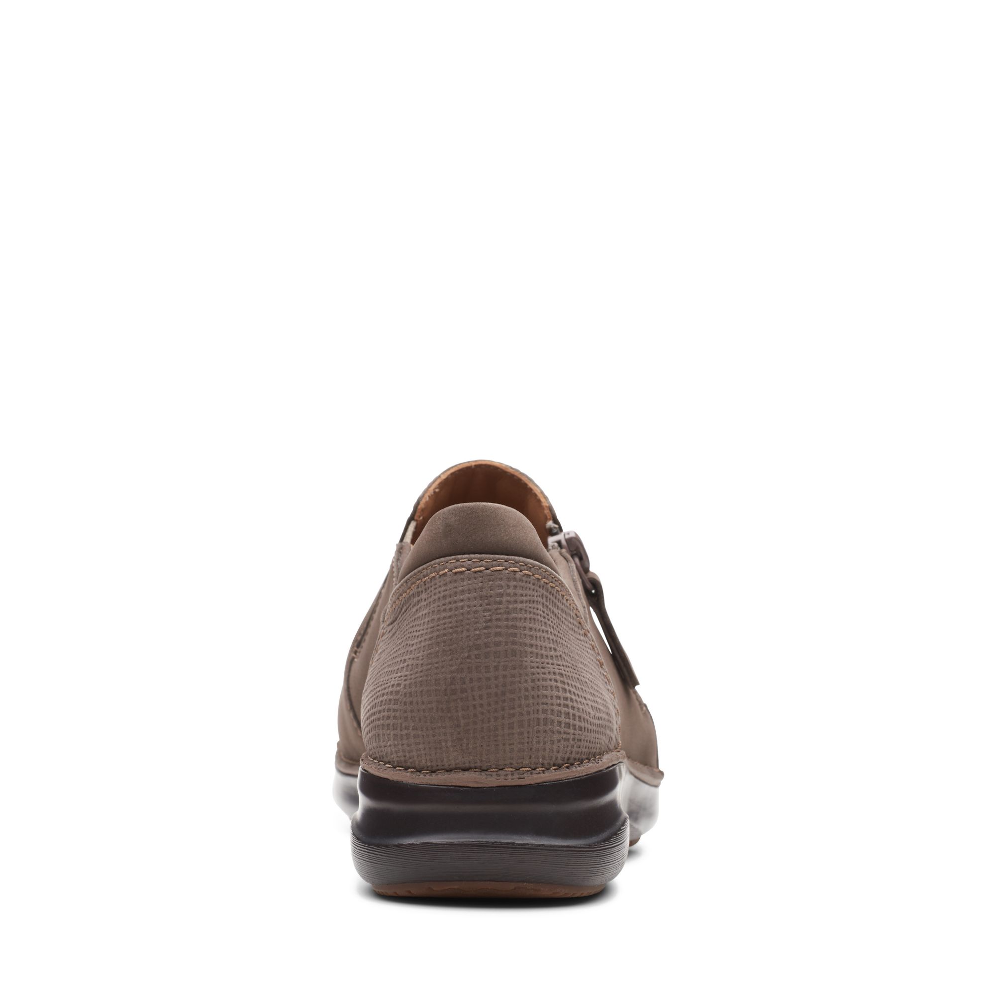 Women Appley Zip Taupe Nubuck