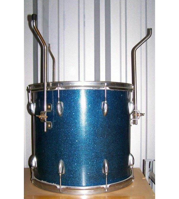 1960��s Apollo Blue Sparkle Drum Set 22-13-16 (5��14 Snare)
