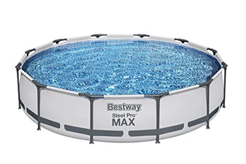 Bestway 56061US 12-Foot by 30-Inch Steel Pro Round Frame Pool Set