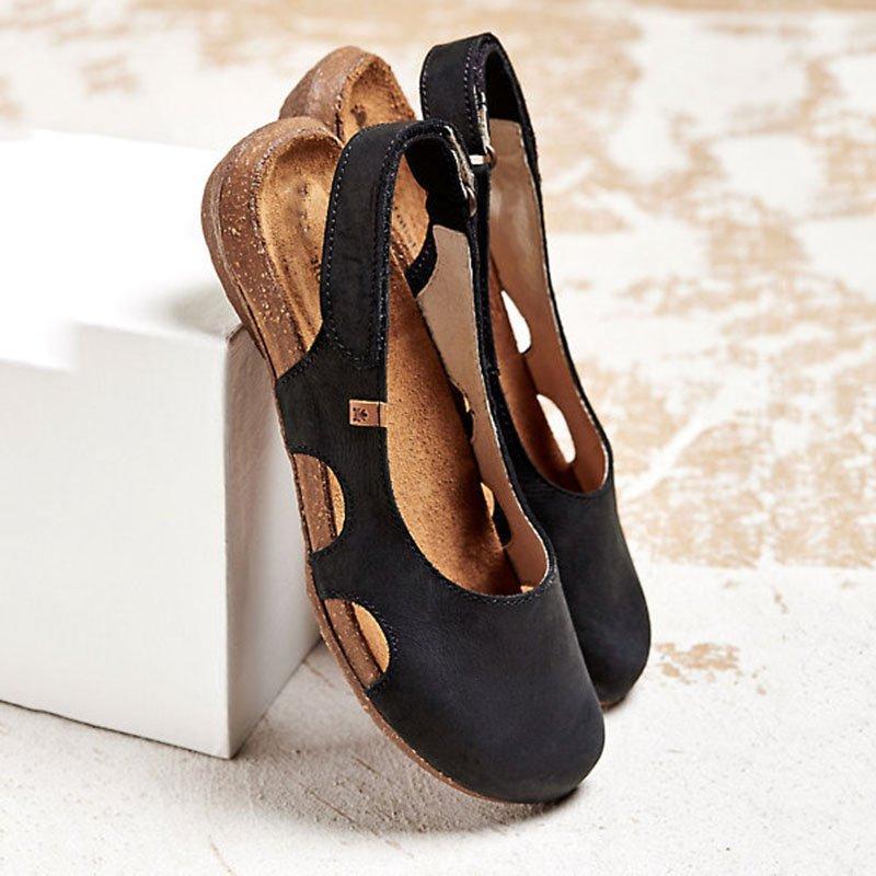 Women's Low Heel Comfy Sandals