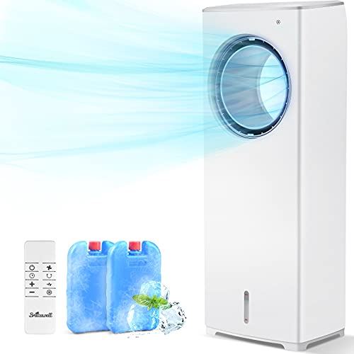 2-in-1 Evaporative Air Cooler w/Cooling & Humidification & 3 Wind Speeds/32-In