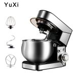 Electric Stand Food Mixer Stainless Steel Chef Machine 5L Bowl Cream Blender Knead Dough