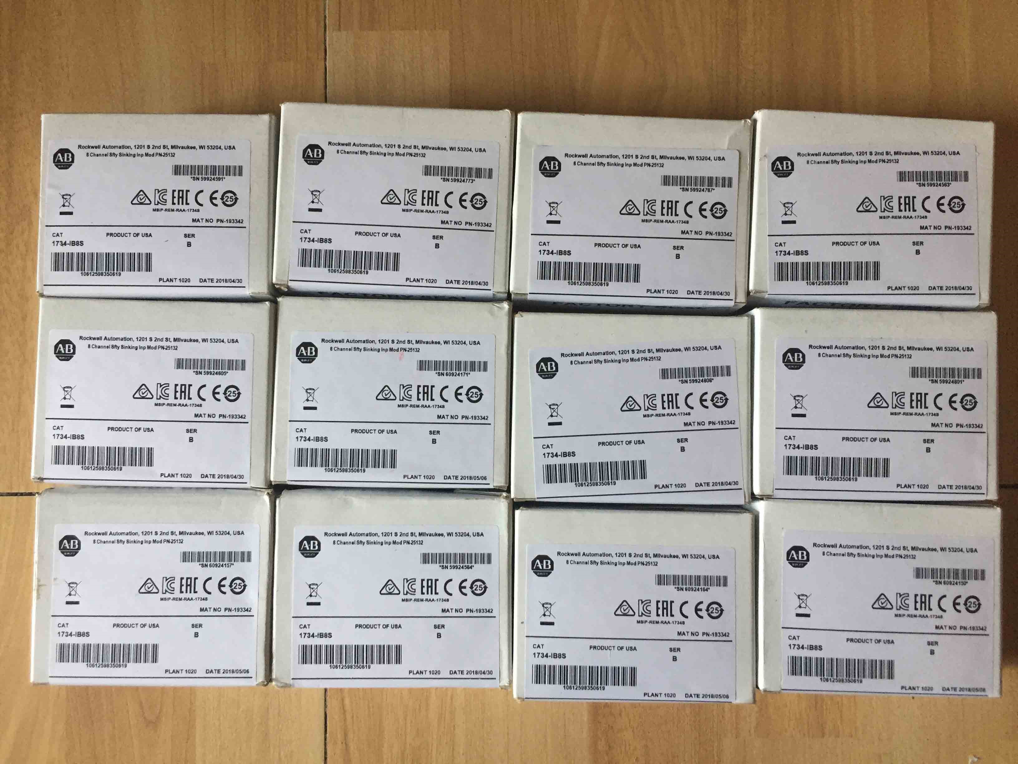 1734-IB8S Allen Bradley Original Brandy New Factory Sealed