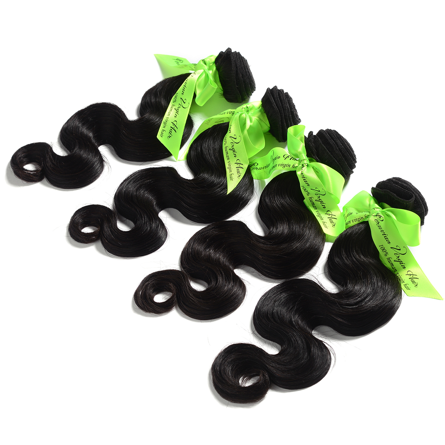 8A Unprocessed10 -28  MIX 4or 4pcs/Lot Mocha Peruvian Virgin Hair Body Wave Wefts Virgin Human Hair