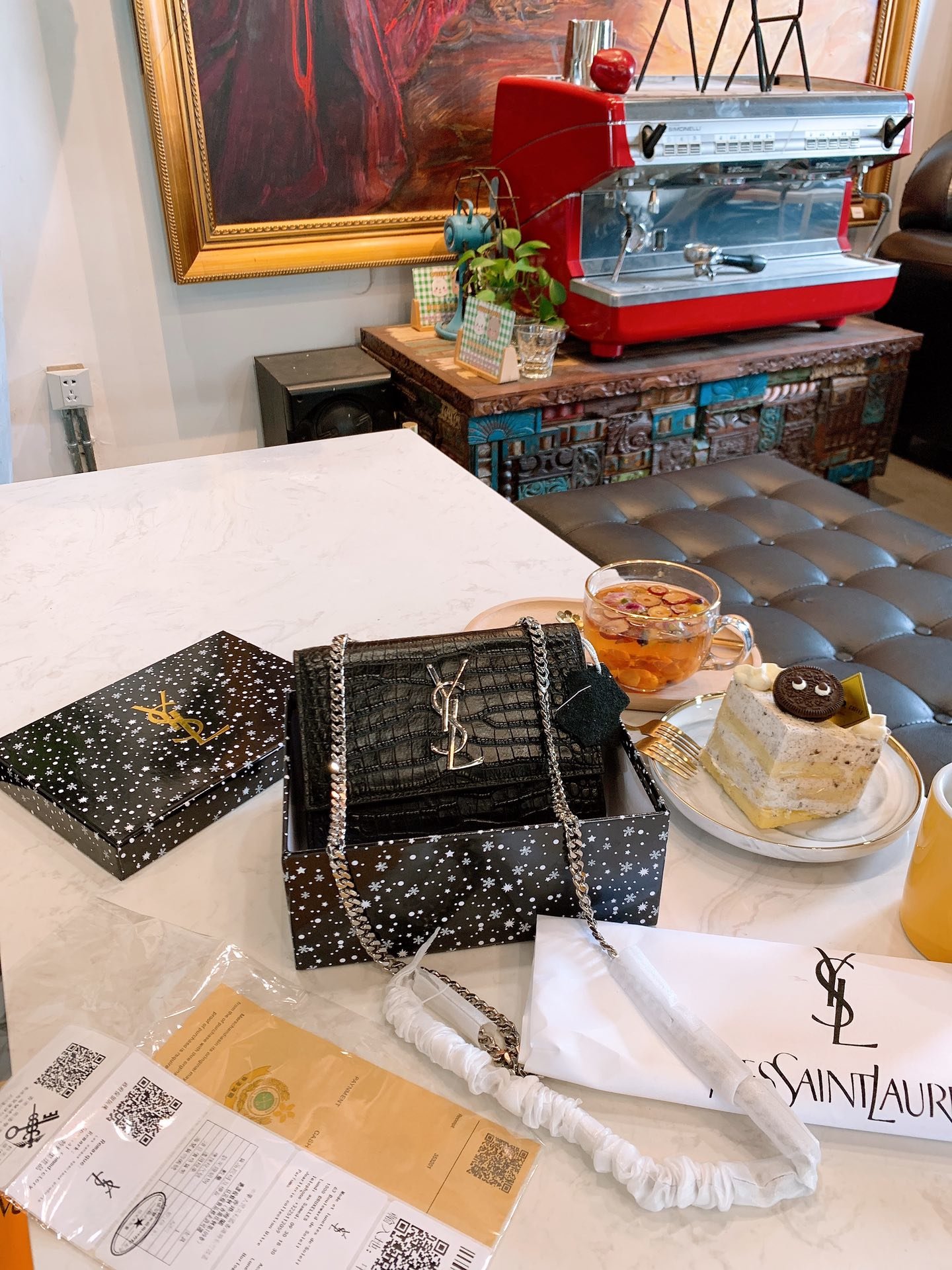 YSL LB0912005020105 size: 18x14cm