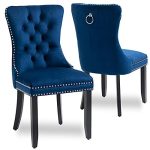 Dining Room Chairs with Nailed Trim and Pulling Ring