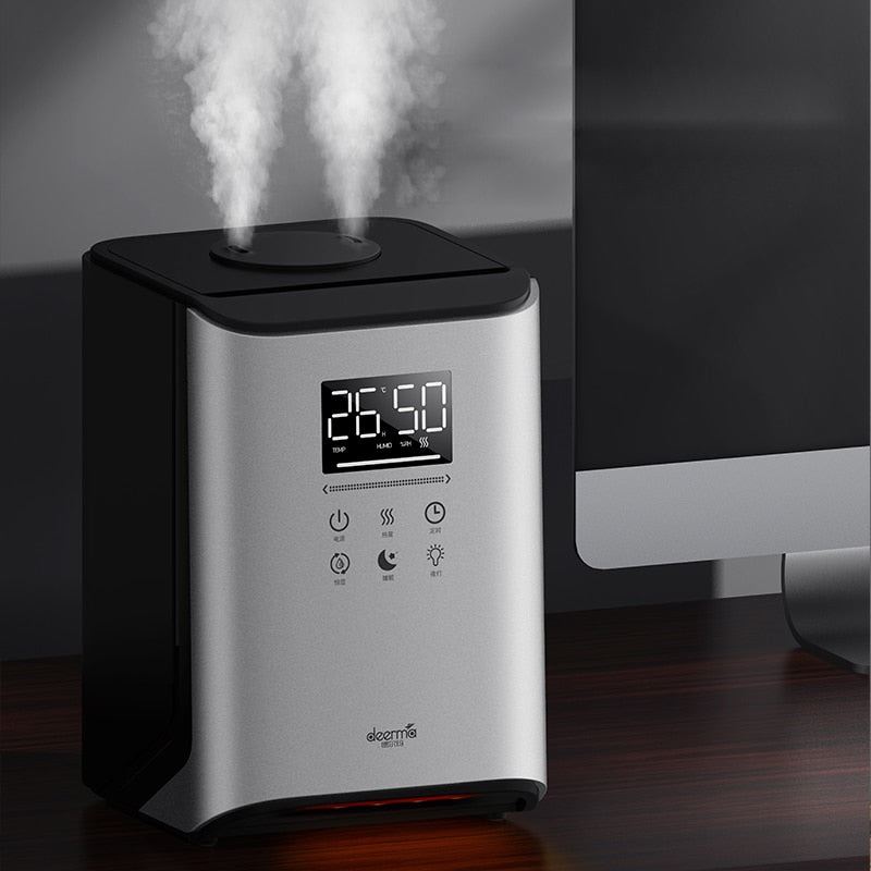 5L Humidifier Warm And Cold Dual Purpose Air Humidifier With 400mL/h Bedroom & Living Room
