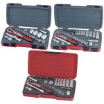 Teng Tools �C 96 Piece Mixed Drive Socket Set �C TEN-O-T1221-KIT1