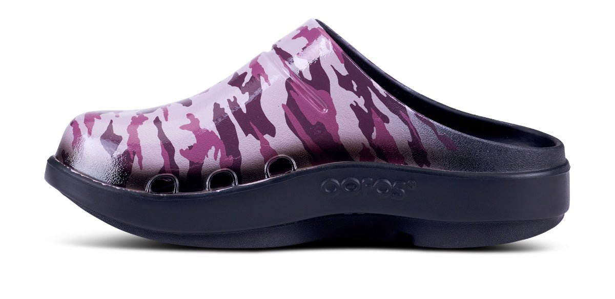 Women's OOcloog Limited Edition Clog - Purple Camo (SALE)