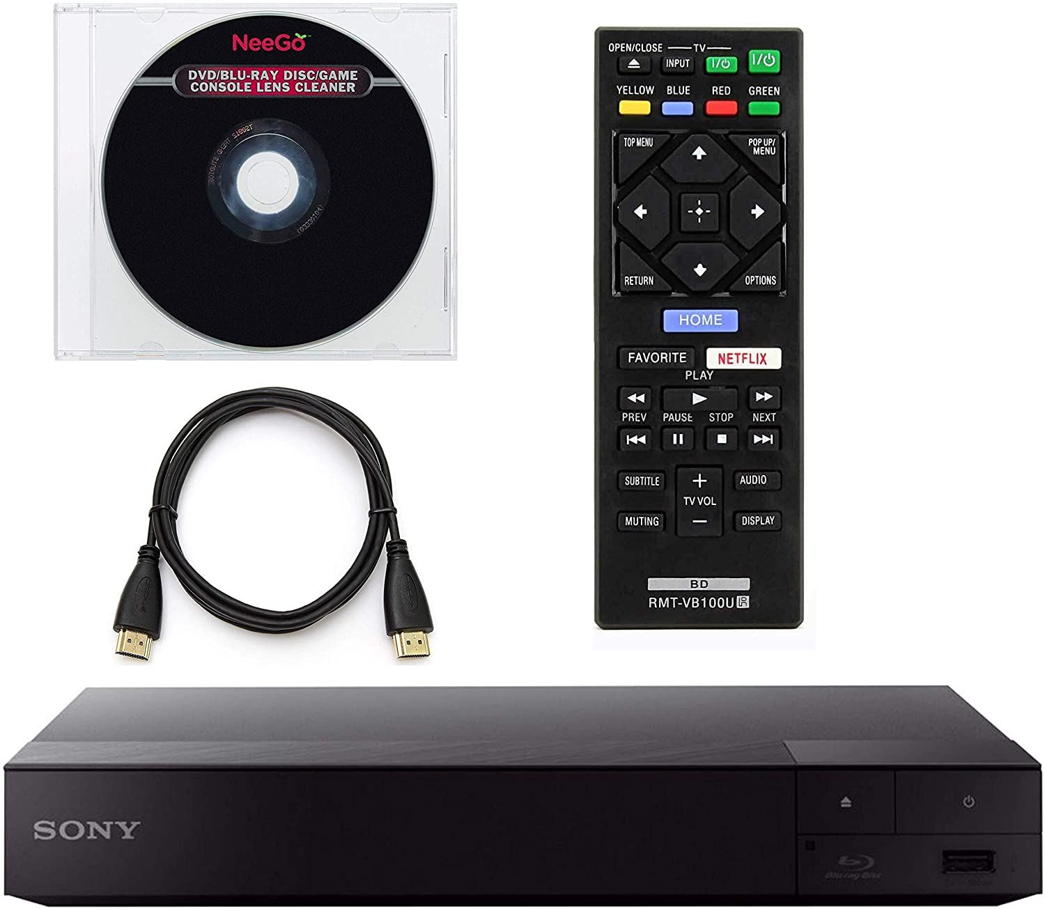 Sony BDP-S6700 4K Upscaling 3D Streaming Blu-Ray Disc Player