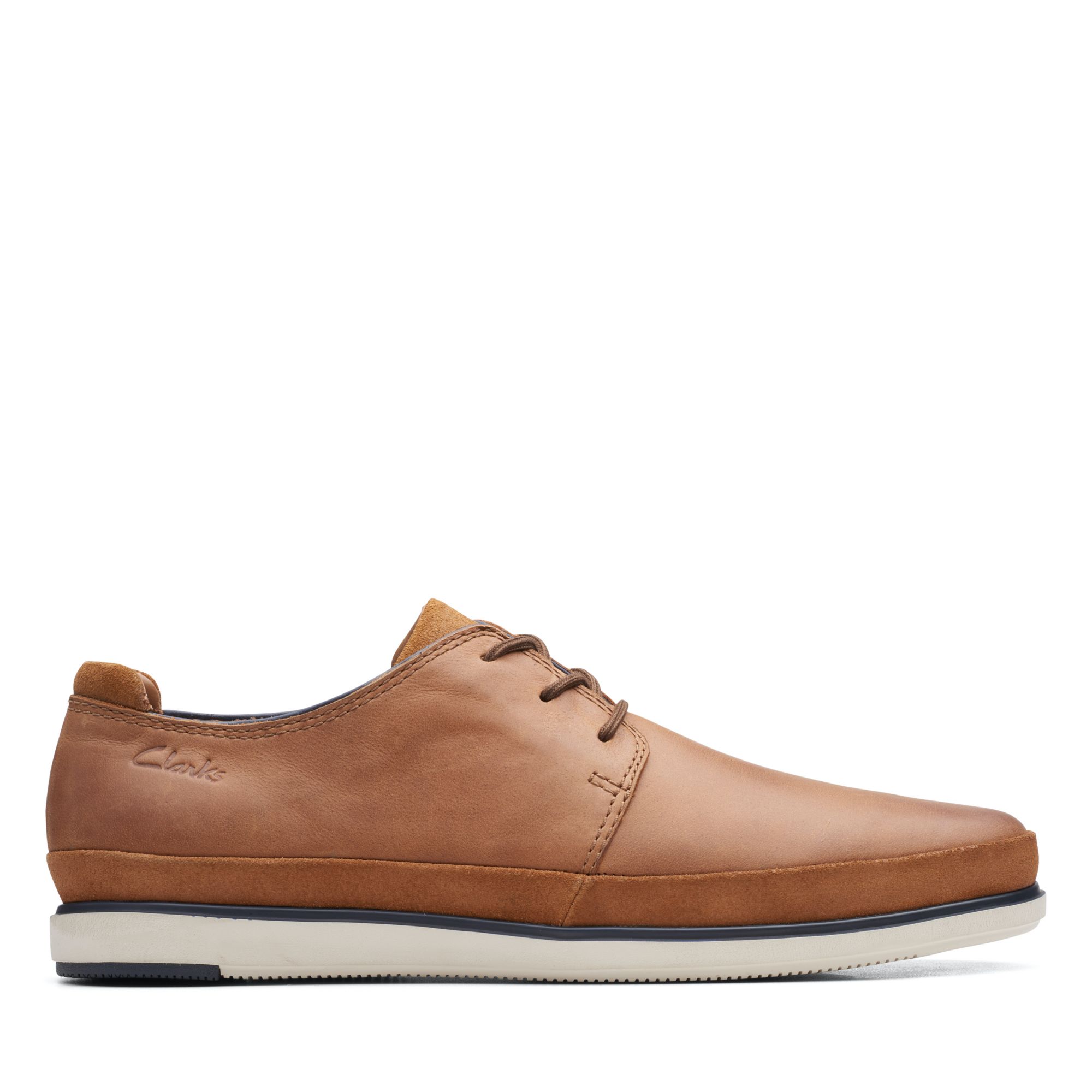 Men Atticus LT Lace Dark Tan Lea