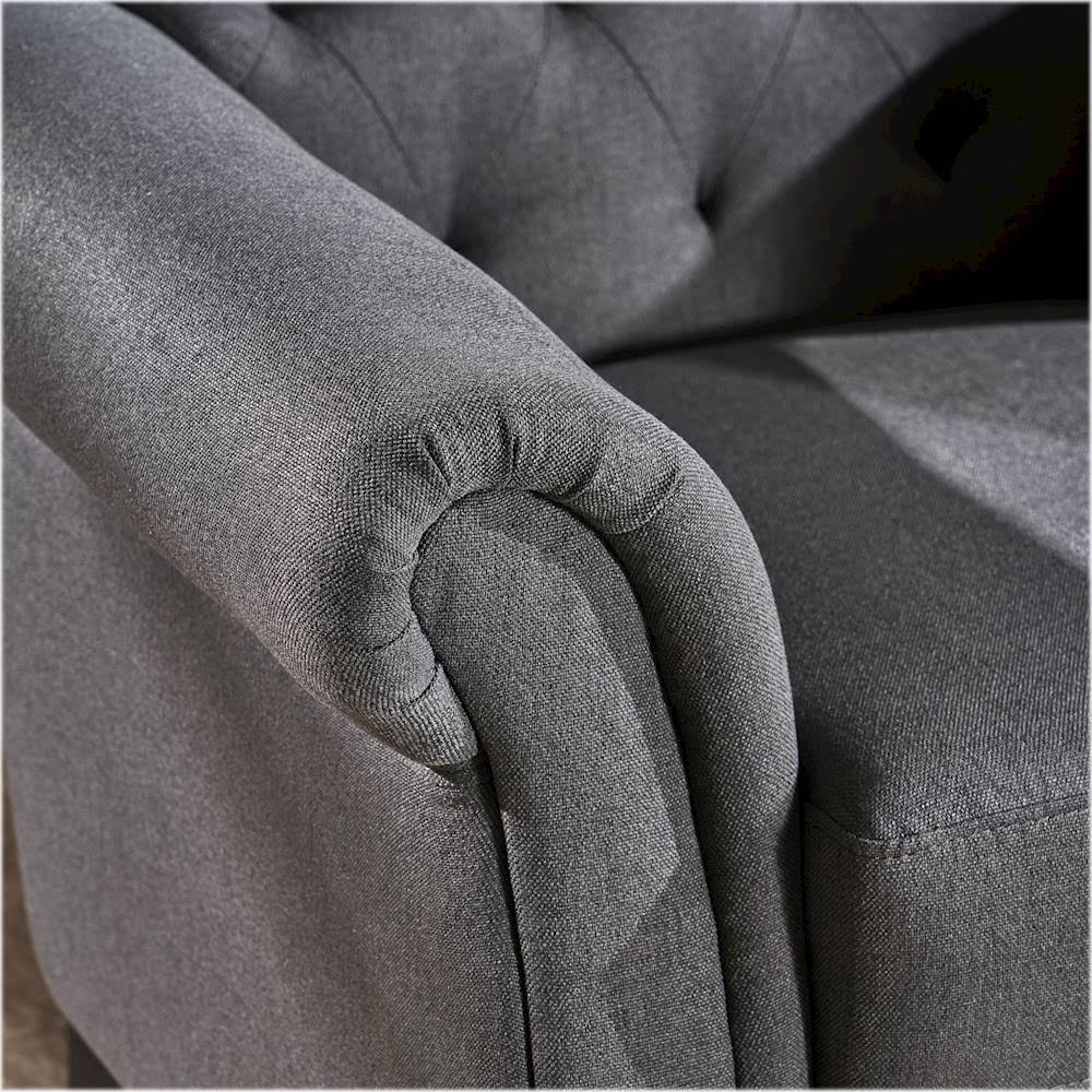 Noble House - Denton Club Chair - Dark Gray