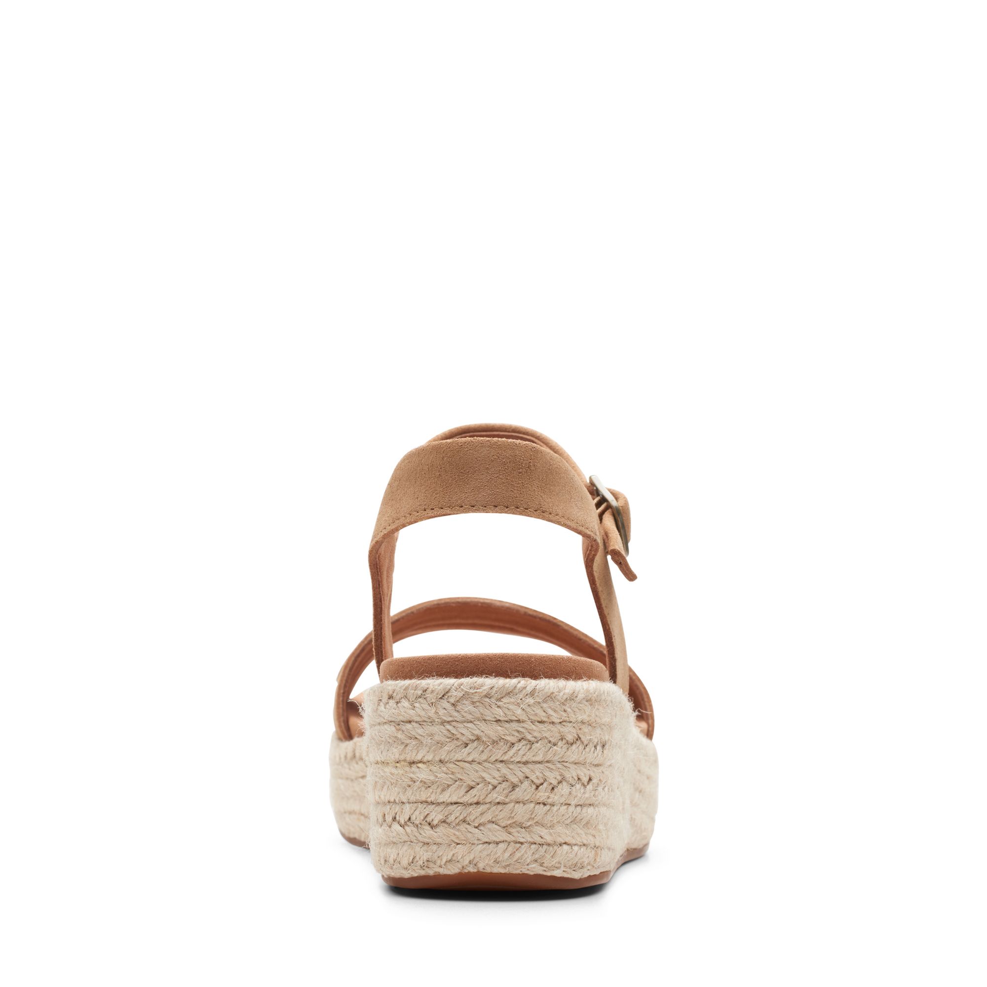 Women Sandals Kimmei Stitch Light Tan Suede