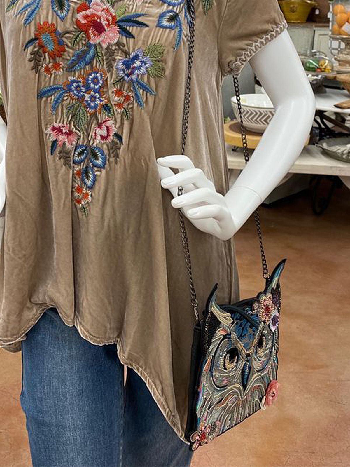 Vintage Short Sleeve V Neck Shirts & Tops