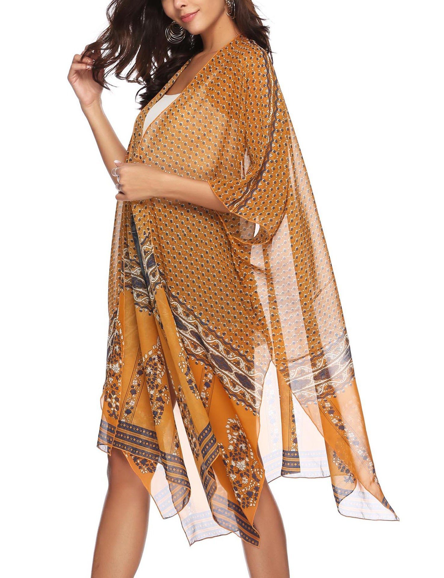 Casual Loose Sunscreen Printing Cardigan