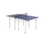 Mid-Size Portable Table Tennis Table with Ping-Pong Net & Post