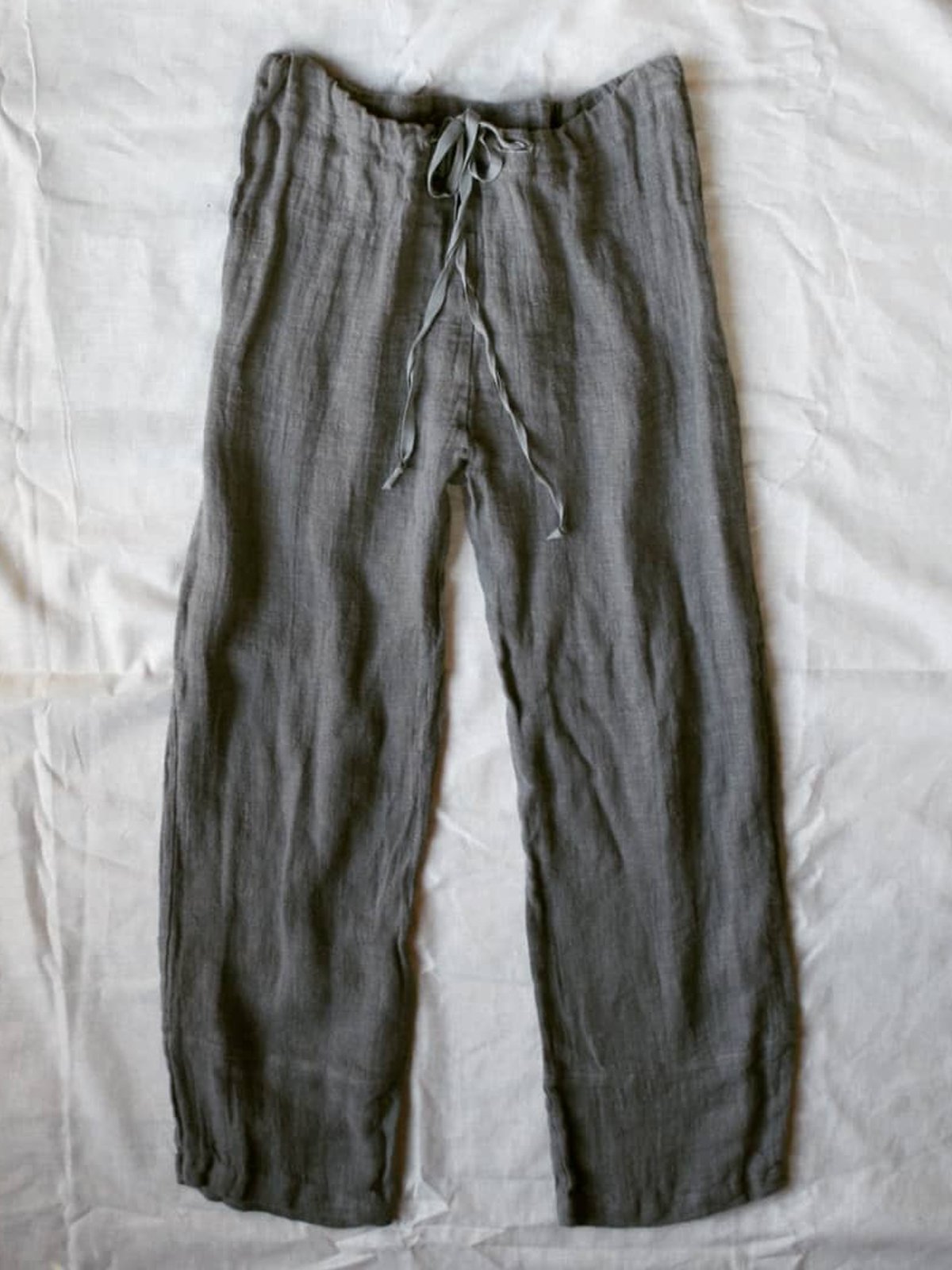 Plus Size Casual Solid Pockets Pants