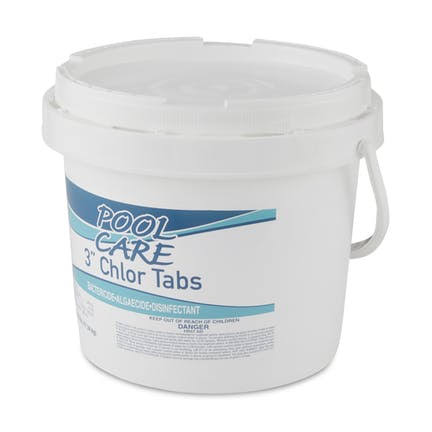 Pool Care 3-in Chlorine Tablets - QPC52525W - 25 lbs