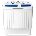 Machine, Twin Tub 17.6Lbs Capacity, Washer(11Lbs) and Spinner(