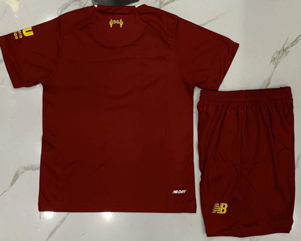 2019/20  Liverpool Home Red Kids Doccer Jersey