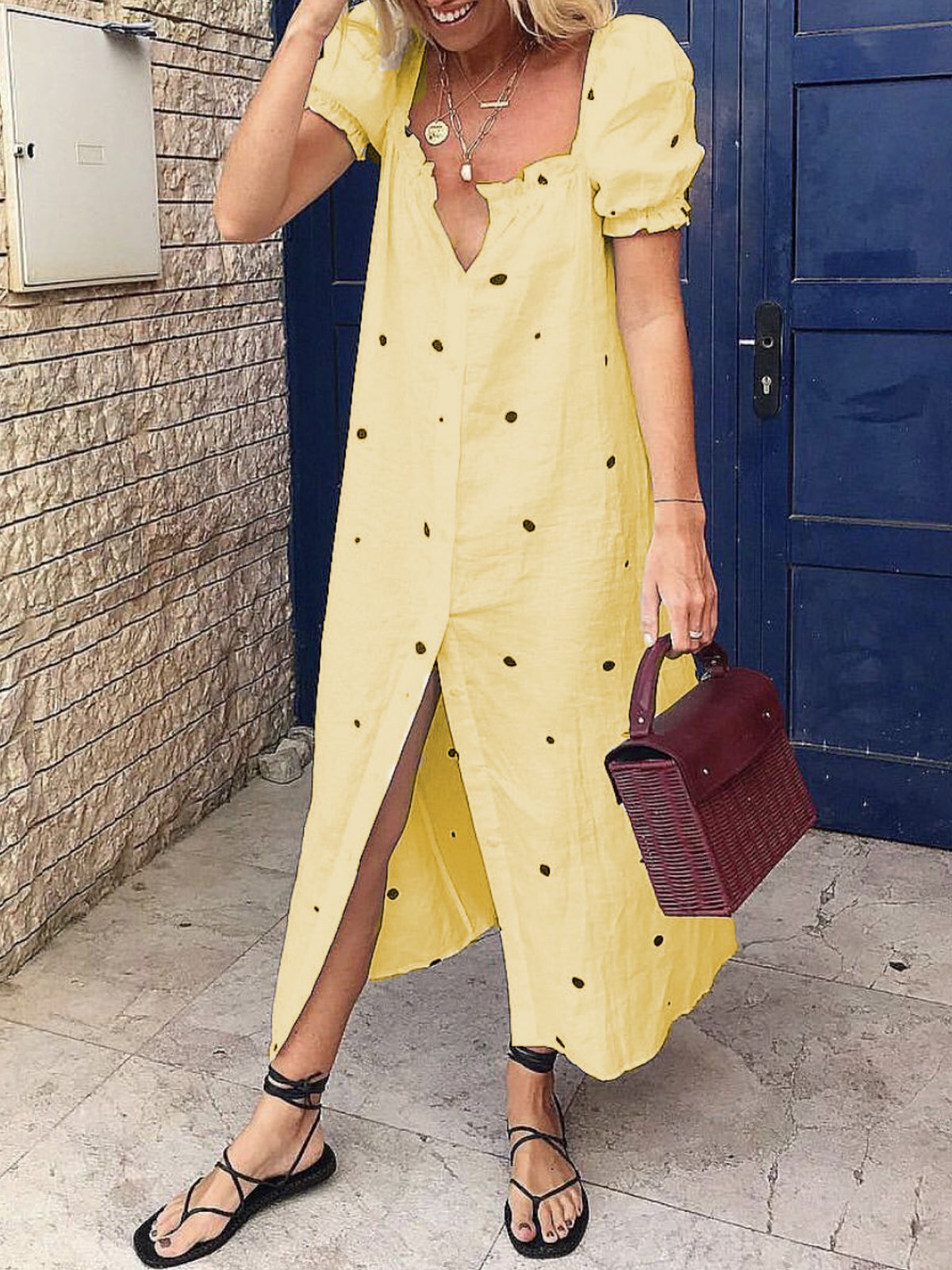 Cotton Short Sleeve Dresses