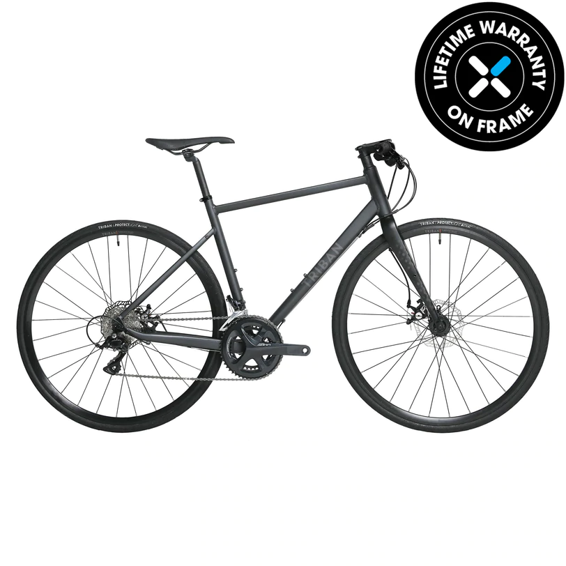 Triban RC500, Shimano Sora Disc Brake Flat Bar Road Bike