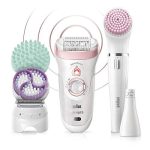 Hair Removal for Women, Shaver, Cordless, Rechargeable, Wet & Dry, Facial