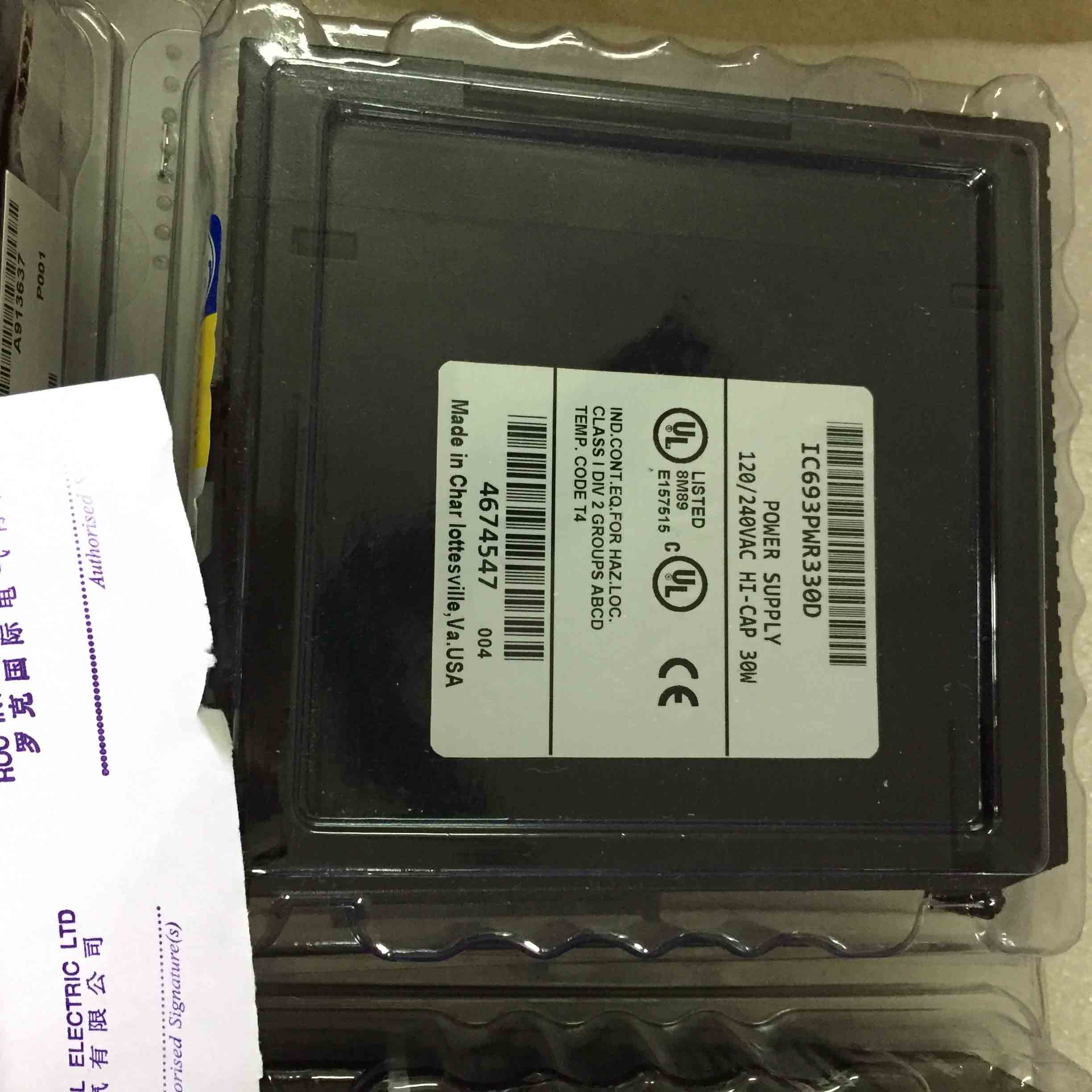 IC693PWR330 GE Fanuc Original New Factory Sealed New