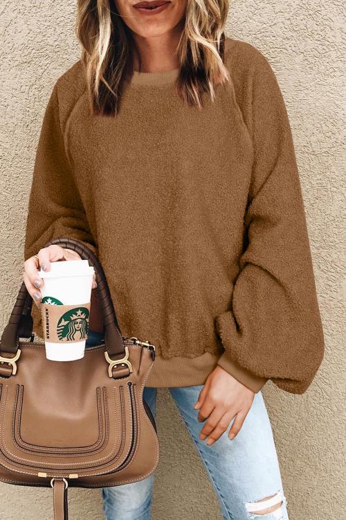 Brown Found My Friend Sweatshirt