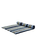 Large Massage Mat Filled w/ Eco-Friendly Kapok, Perfect for Sleeping Mat 75 x 57 in