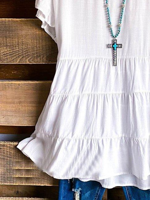 Casual Short Sleeve Shirts & Tops