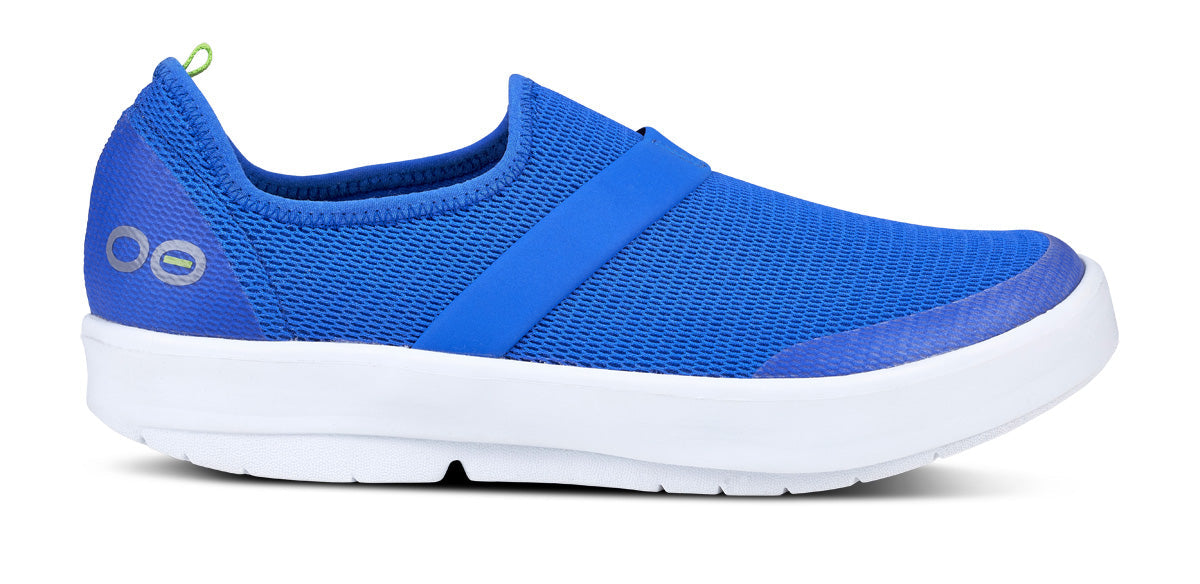 Women's OOmg Low Shoe - White Blue (SALE)