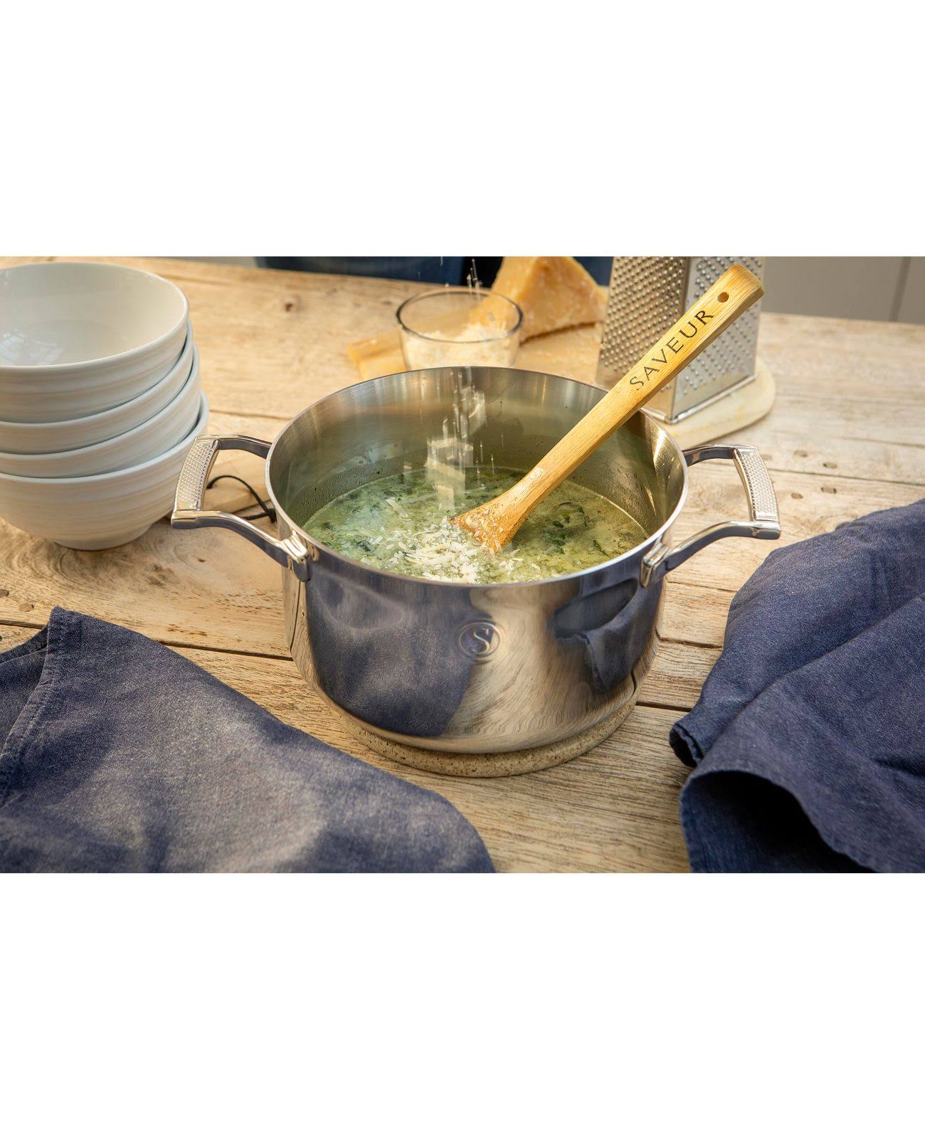 Saveur Selects Voyage Series Tri-Ply Stainless Steel 10-pc. Cookware Set