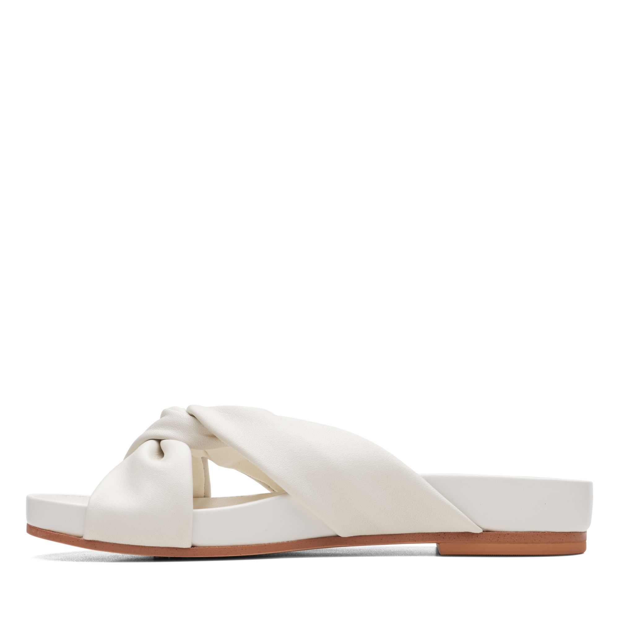 Women Sandals Pure Twist White Leather