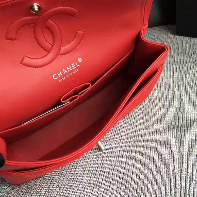 high quality handbag 119021 lambskin flap bag 1112