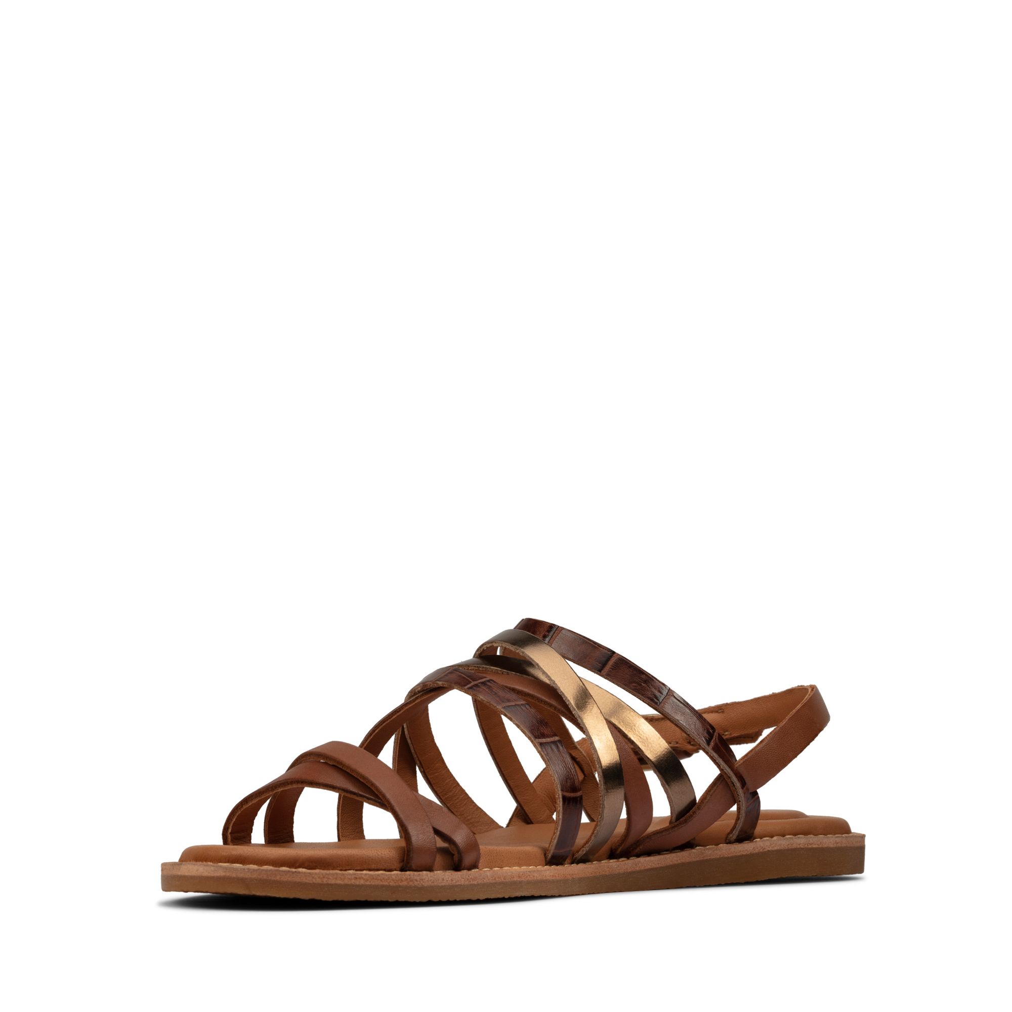 Women Sandals Karsea Ankle Tan Leather