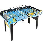 47��� Foldable Table Football Game  ,Foosball Table Multi Game Portable for Adults&Kids