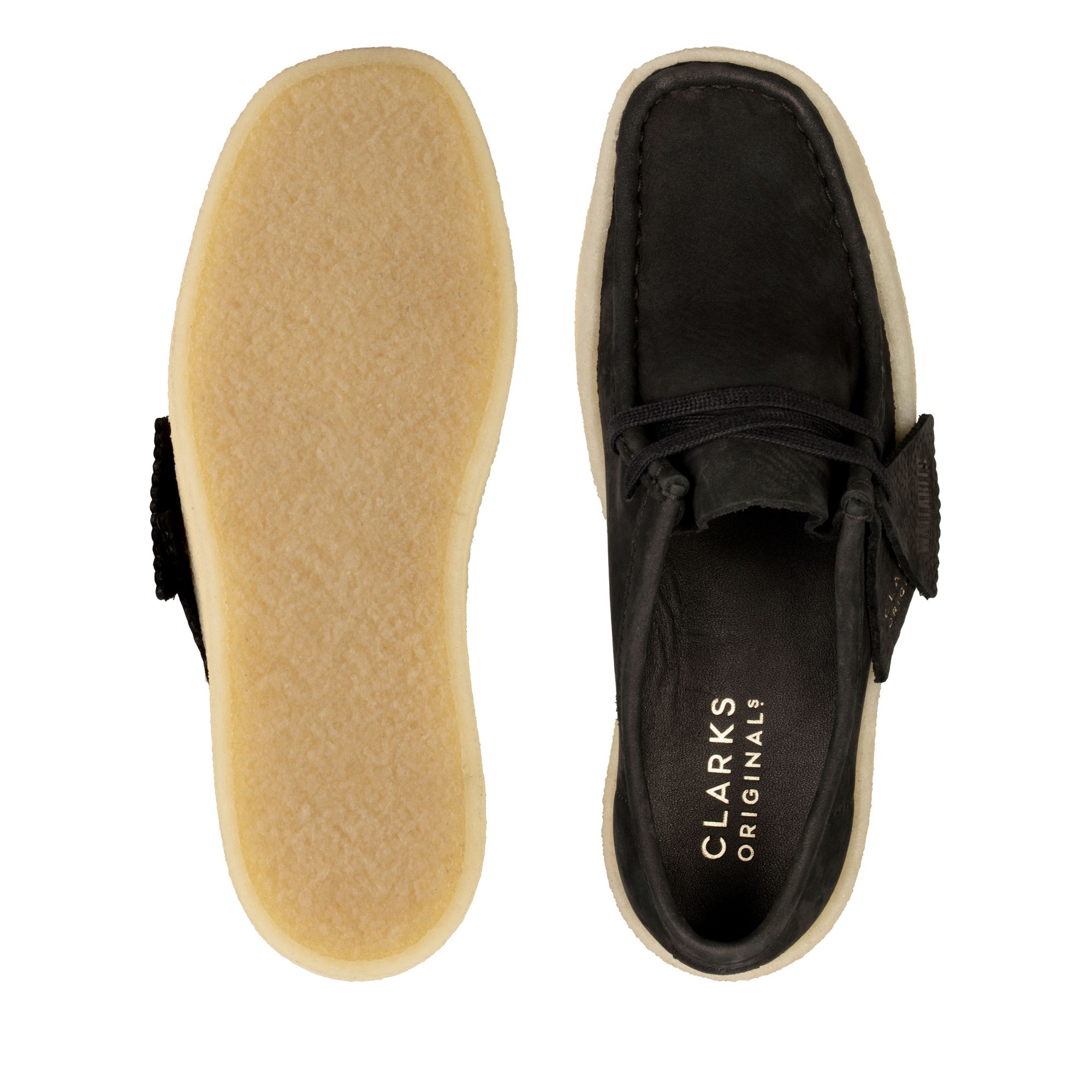 Women Wallabee Cup Black Nubuck
