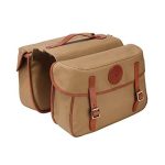 Waterproof Canvas Bicycle Bike Rear Seat Carrier Bag Cycling Double Pannier Bag