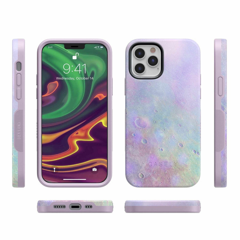 Pastel Marble Moon Case